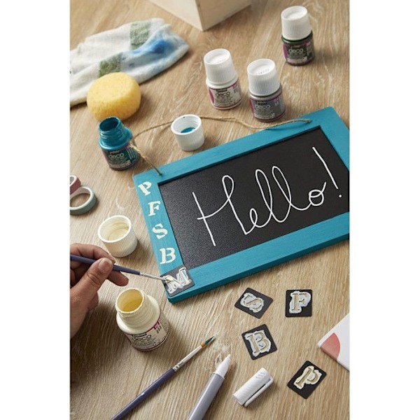 Akrylfärg - PEBEO - Deco - Blank - 45 ml - Mörkblå Mörkblå
