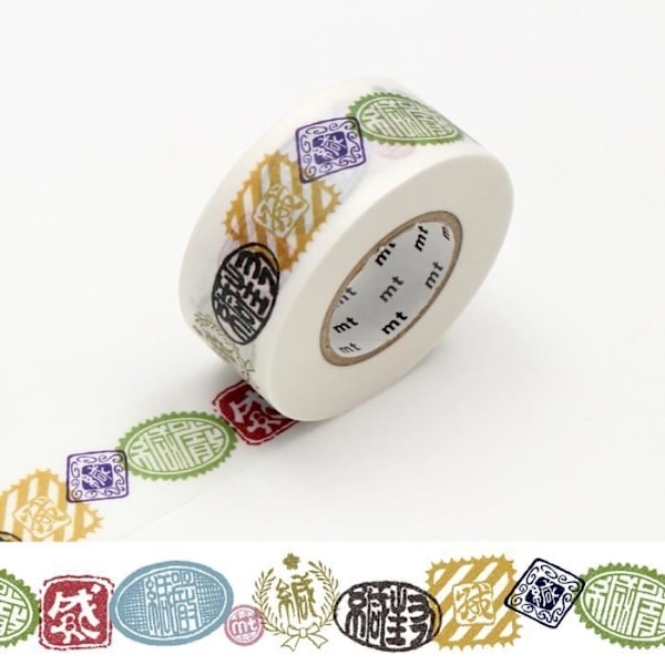 Masking Tape - MASKING TAPE (MT) - japanske segl - seglmark - Multifarvet Flerfärgad