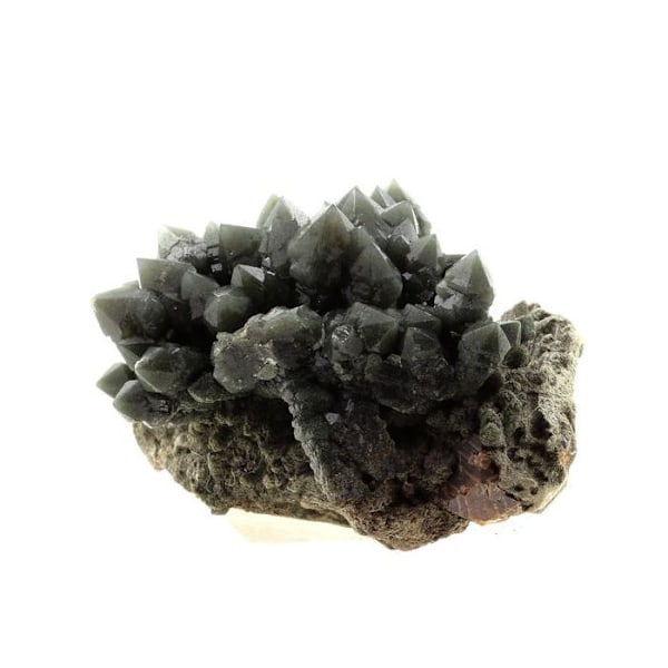 Sten og mineraler. Kvarts Prase. 1450,5 øre. Huanggang Fe-Sn-depot, Indre Mongoliet, Kina.