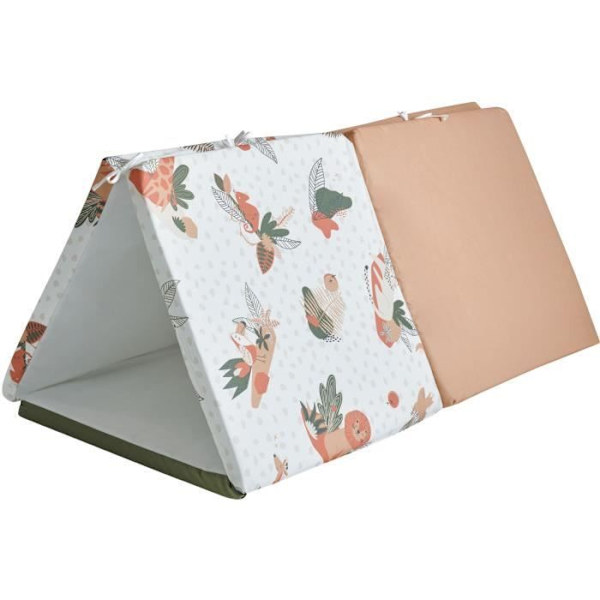 Maxi Malin TINEO AMAZONIE 5in1 leikkimatto - Monitoiminen skaalautuva matto - 120x180x5 cm Beige, vit, grön