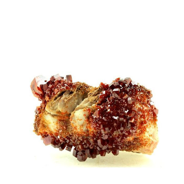 Sten og mineraler. Vanadinit. 1647,5 ct. Mibladen Mining District, Midelt, Marokko.