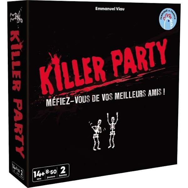 Killer Party - Asmodee - Juhlapeli - Alkaen 14 vuotta Flerfärgad