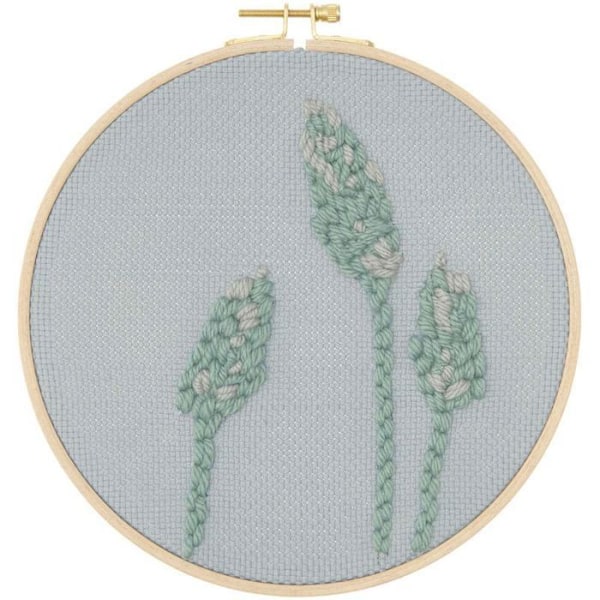 Punch Needle Kit - Lagurus Blå