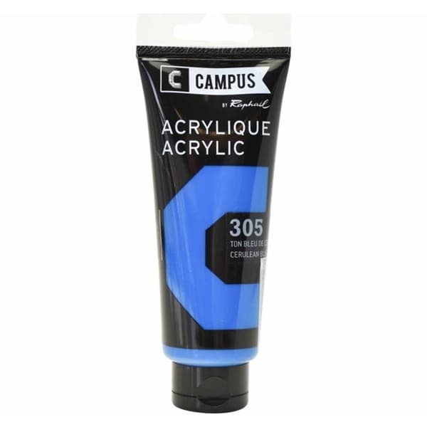Akryylimaali 100 ml - Ceruleum Blue n°305 Blå