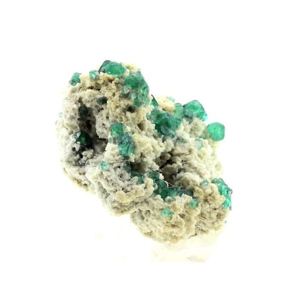 Fluorit + Ortoklas 1515,1 karat Flerfärgad