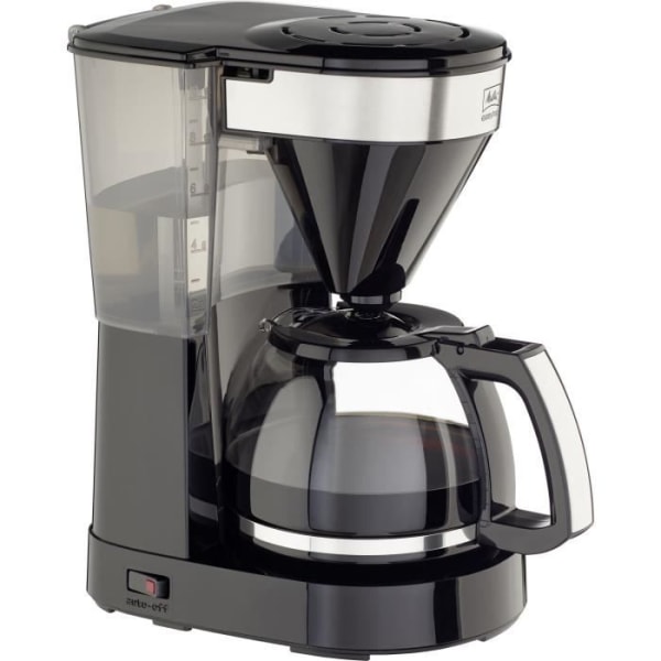 MELITTA Easy Top II 1023-04 filterkaffebryggare - 1050 W - Svart - 10 koppar