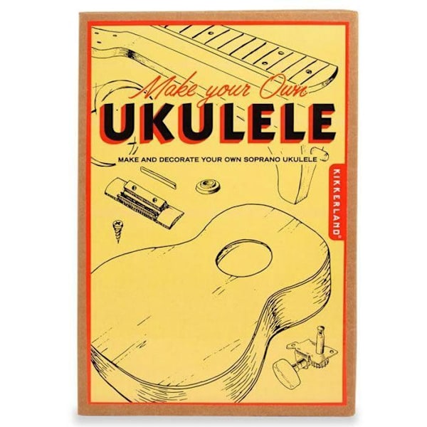 2 ukulele til selv at samle Vit