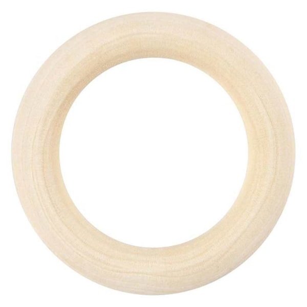 Verhotangot - Creotime - 5,5 x 4 cm - Puu - Ruskea - 6 kappaletta kastanj