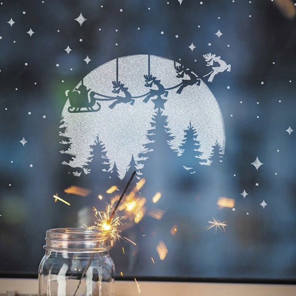 A4 joulustensiili - Moonlight Transparent