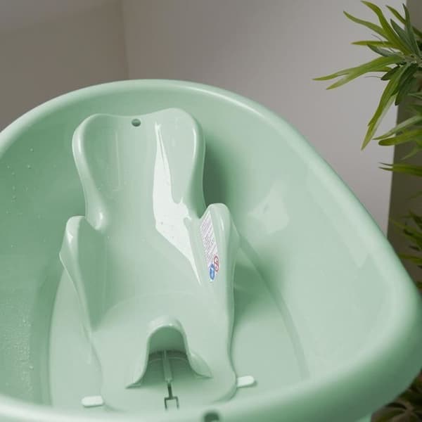 Badebåd - THERMOBABY - DAPHNÉ - Celadon Grøn - Justerbar og sikker Celadon Grön