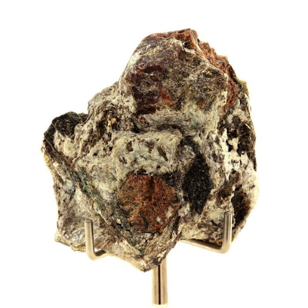 Sten og mineraler. Almandine granat. 276,5 ct. Otz-dalen, Tyrol, Østrig. Röd