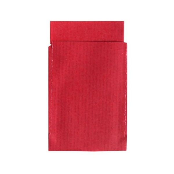 Dekorativ papperspåse - Present - Godsaker - Röd - 6 x 4,5 cm