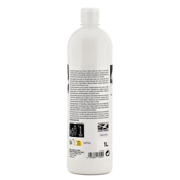 Pebeo - Graphic Arts - Colorex 1l vit - Effekt: Sammetslen