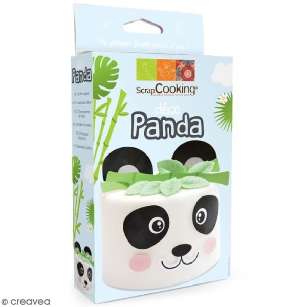 Wafer dekorationssæt - Panda