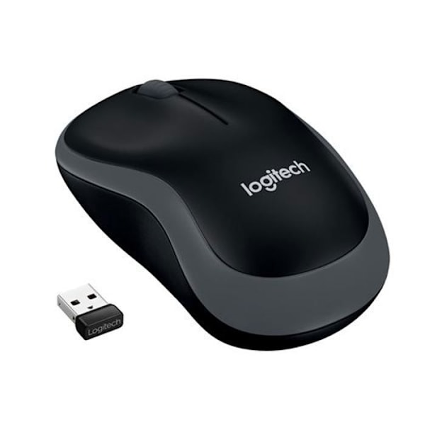 Mus - Trådlös - Logitech - M185 - Grå - Ambidextrös