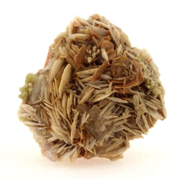 Wulfenit + Barite + Fluorit 107,6 karat