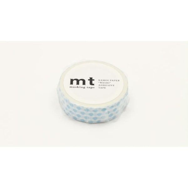 Masking Tape MT Ice blue dots - dot ice Blue