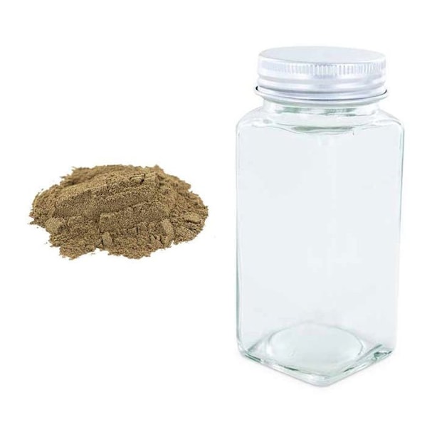 Flaske krydderpulver + kværnet sort peber 50 g