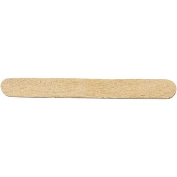 Creotime glasspinnar i trä 5,5 cm 400 st kastanj