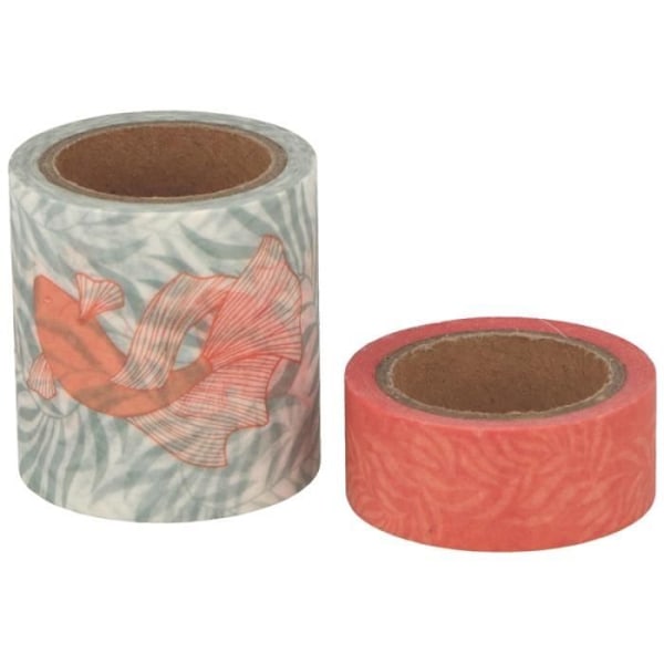 "Teippiteippi - Koralli - Koi - 15 + 39 mm - 5 m - 2 kpl"