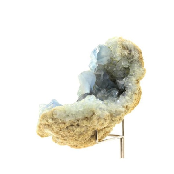 Sten og mineraler. Celestine. 1366,60 øre. Sakoany depositum, Katsepy, Madagaskar.