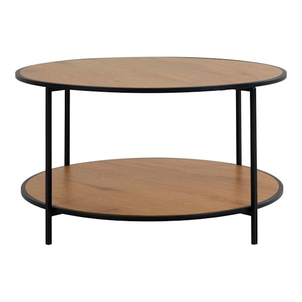 Soffbord Vita - Vit och Ekdekorr - Rektangulär - Modernt design Ekoseksdecor