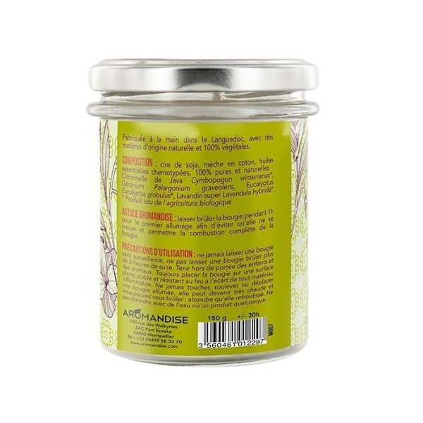 Sommarljus - citronella & geranium - 30h