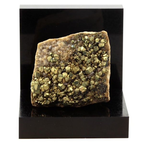 Sten og mineraler. Pyrit. 290,8 ct. Batère mine, Pyrénées-Orientales, Frankrig.