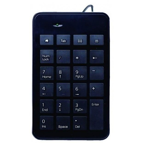 MOBILITETS LAB Pavé numérique - USB - Sort - Netbook