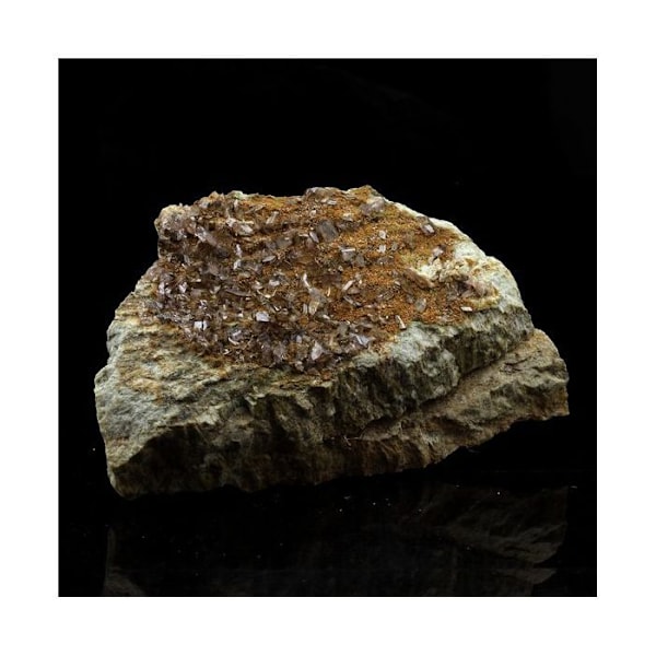 Sten og mineraler. Aksinitis. 745,5 øre. La Balme d'Auris, Bourg d'Oisans, Isère, Frankrig..