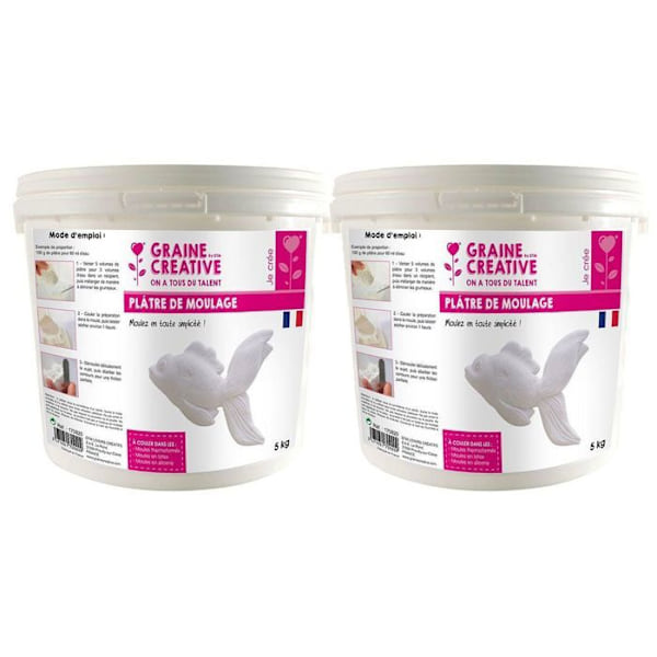 Støbegips 10 kg Vit