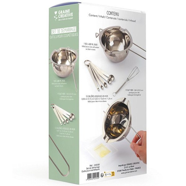 DIY kosmetiska kit - Tillbehör för att göra det själv Grön