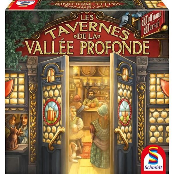 Tavernat Deep Valleyssa - Lautapelit - SCHMIDT SPIELE - Pidä omaa tavernaasi Deep Valleyssa Flerfärgad
