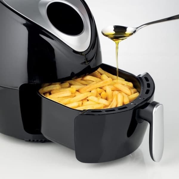 Ariet fritøs uden olie - digital - 1,2 kilo - Model 4616 sort