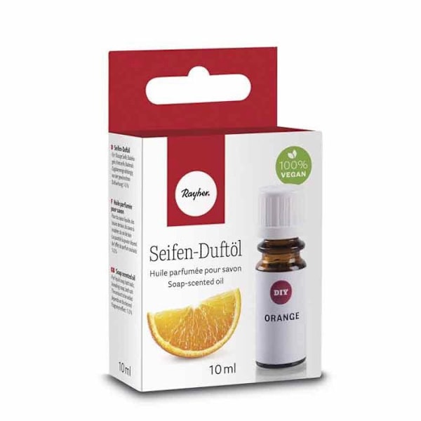 Oranssin tuoksuöljy saippuaan 10ml Transparent