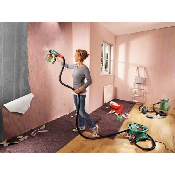 BOSCH Maalauspistooli PFS 5000 E - 1200 W - Virtaus: 500 ml/min + Sekoitin