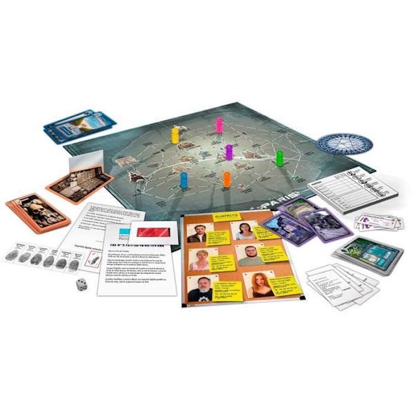 Lautapeli - LANSAY - 75145 - Les Mystères De Paris 10+ Flerfärgad