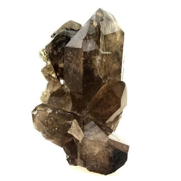 Røgtopas - ABIJOUX - Mont-Blanc-massivet - 524,0 ct - Hvid - Ægthedscertifikat