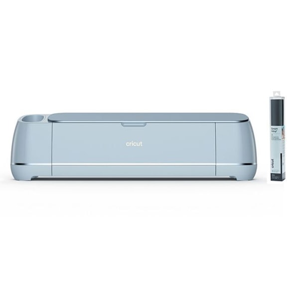 Cricut Maker 3 leikkuri + musta kestovinyyli 91 x 33 cm Blå