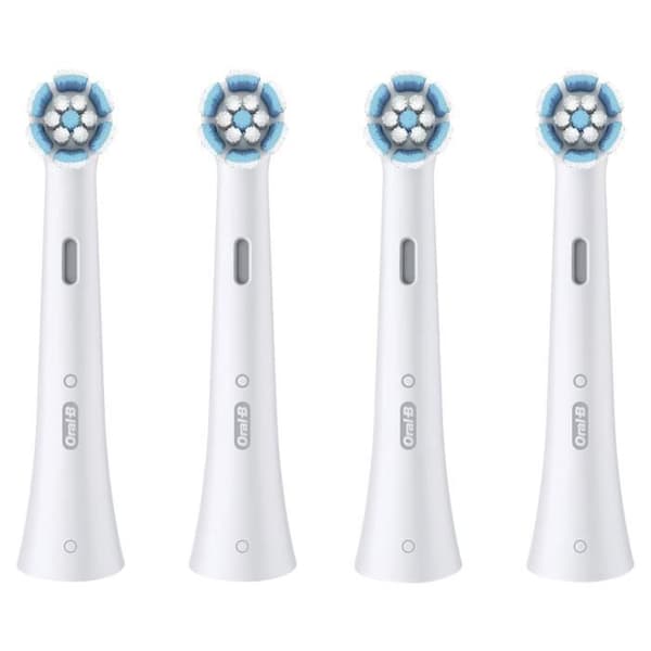 Tandborstrefiller - ORAL B - iO - x4 Mild Care Vit Vit