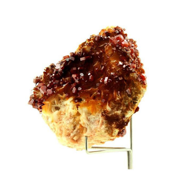 Sten og mineraler. Vanadinit. 1810,0 ct. Mibladen Mining District, Midelt, Marokko.