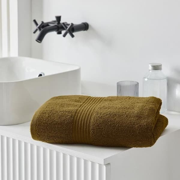 TODAY Essential - Badehåndklæde 70 x 130 cm - 100% Bomuld - Bronze brun