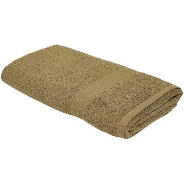 TODAY Essential - Badlakan 70x130 cm 100% Bomull bronsfärg kastanj