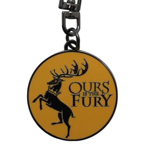 Nøglefængsler - GAME OF THRONES - Baratheon - Sort - Unisex - Voksen