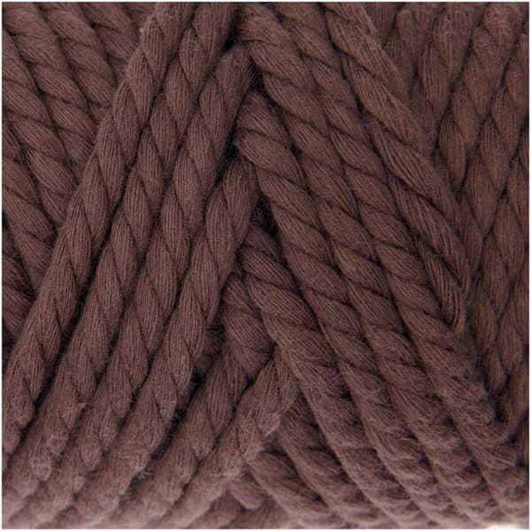 Bold af bomuldsreb 25 m - Moka brun