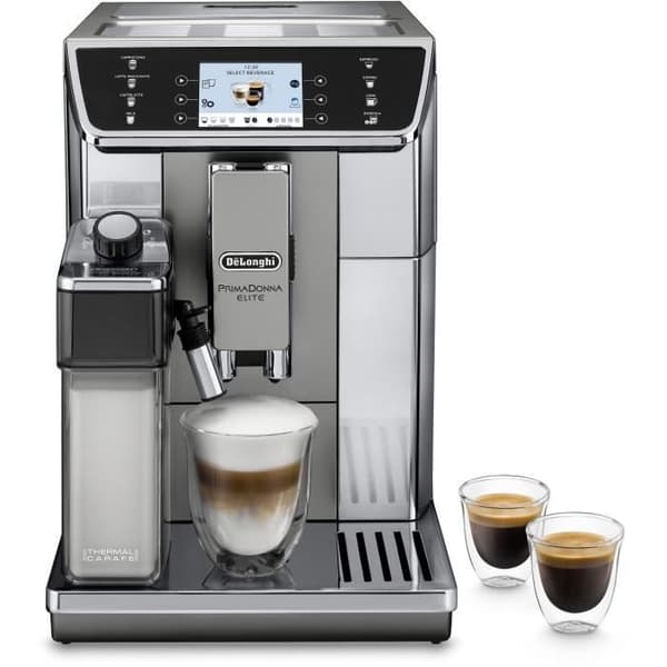 Espresso-maskine - De'Longhi - Primadonna elite - ECAM650.55.MS - 14 opskrifter - Grå