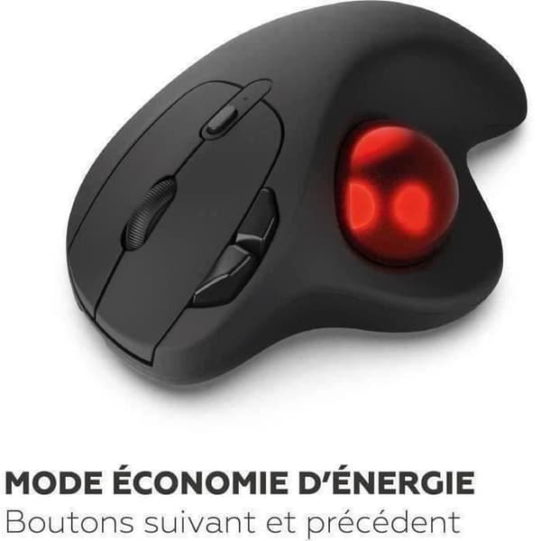 Trådløs mus - MOBILITY LAB - Trackball - Sort Svart