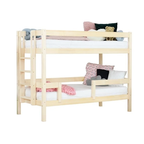 ULURU barnvåningssäng 162 cm natur Beige