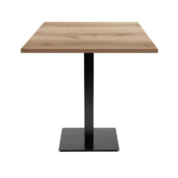 Tabel 70 x 70 cm - model Milan eget Delano brun