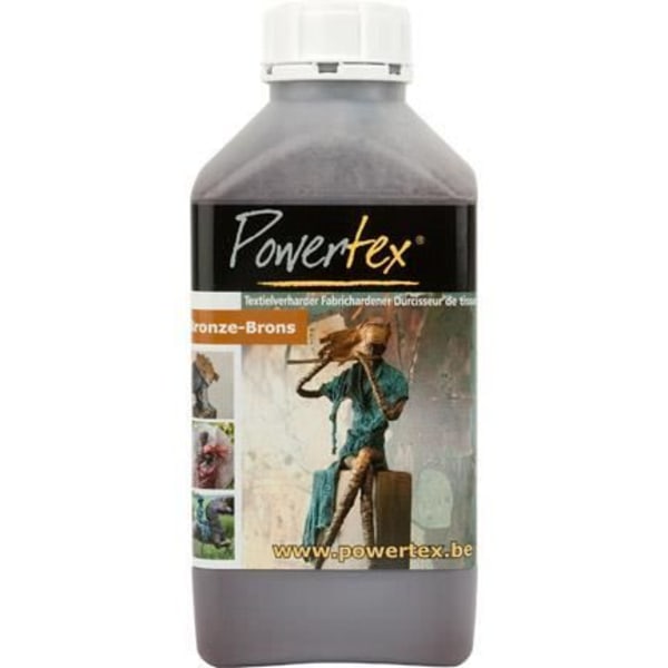 Powertex - POWERTEX - 1L - Bronze - Økologisk - Hærdende til dekorationer Bronze